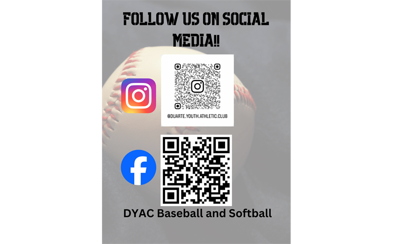 Follow us on Social Media!